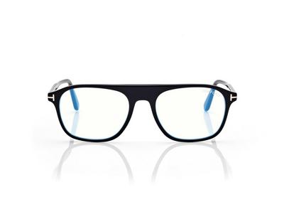 TOM FORD OM BLACK BLUE BLOCK PILOT OPTICALS