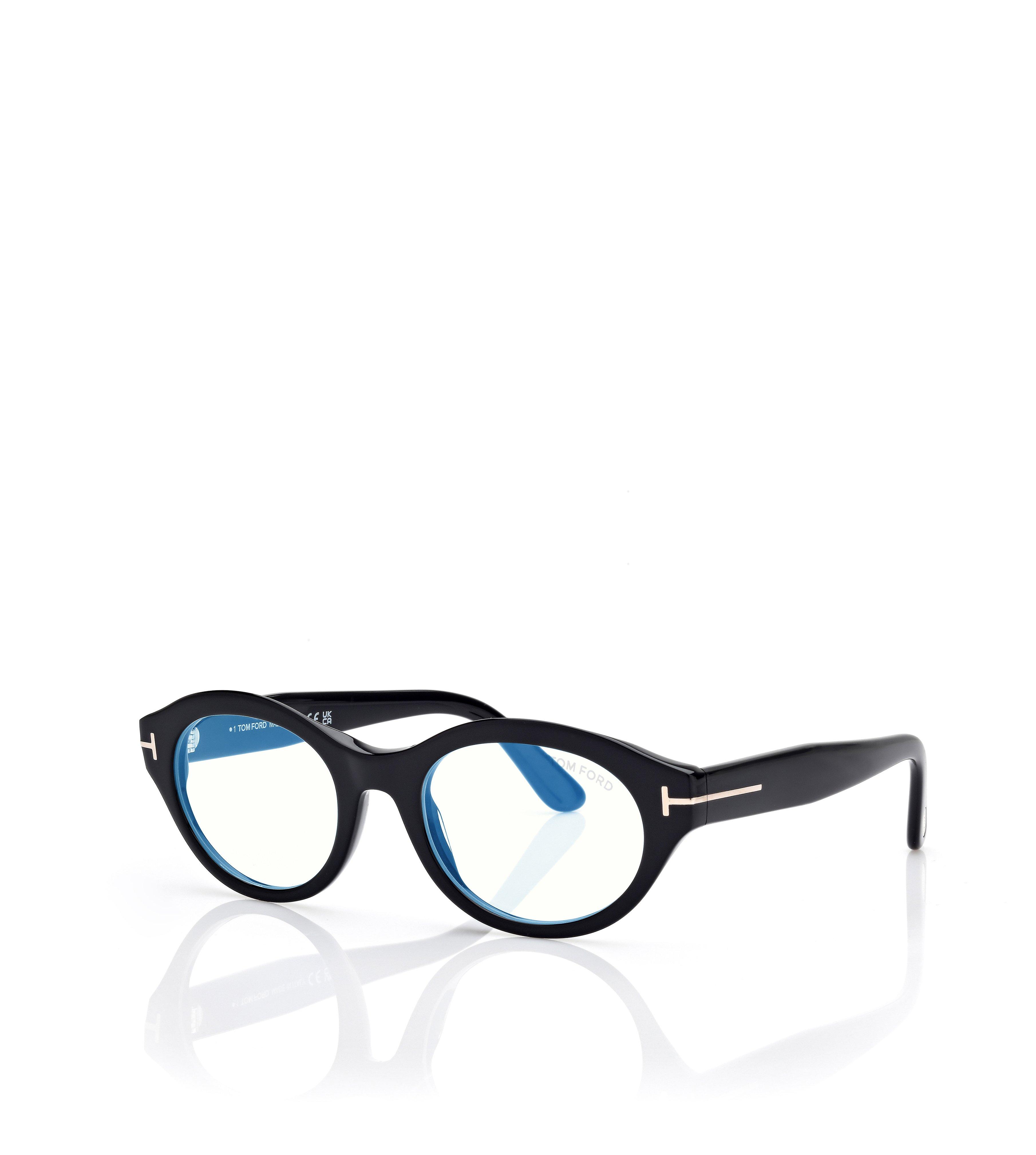 BLUE BLOCK OVAL OPTICALS