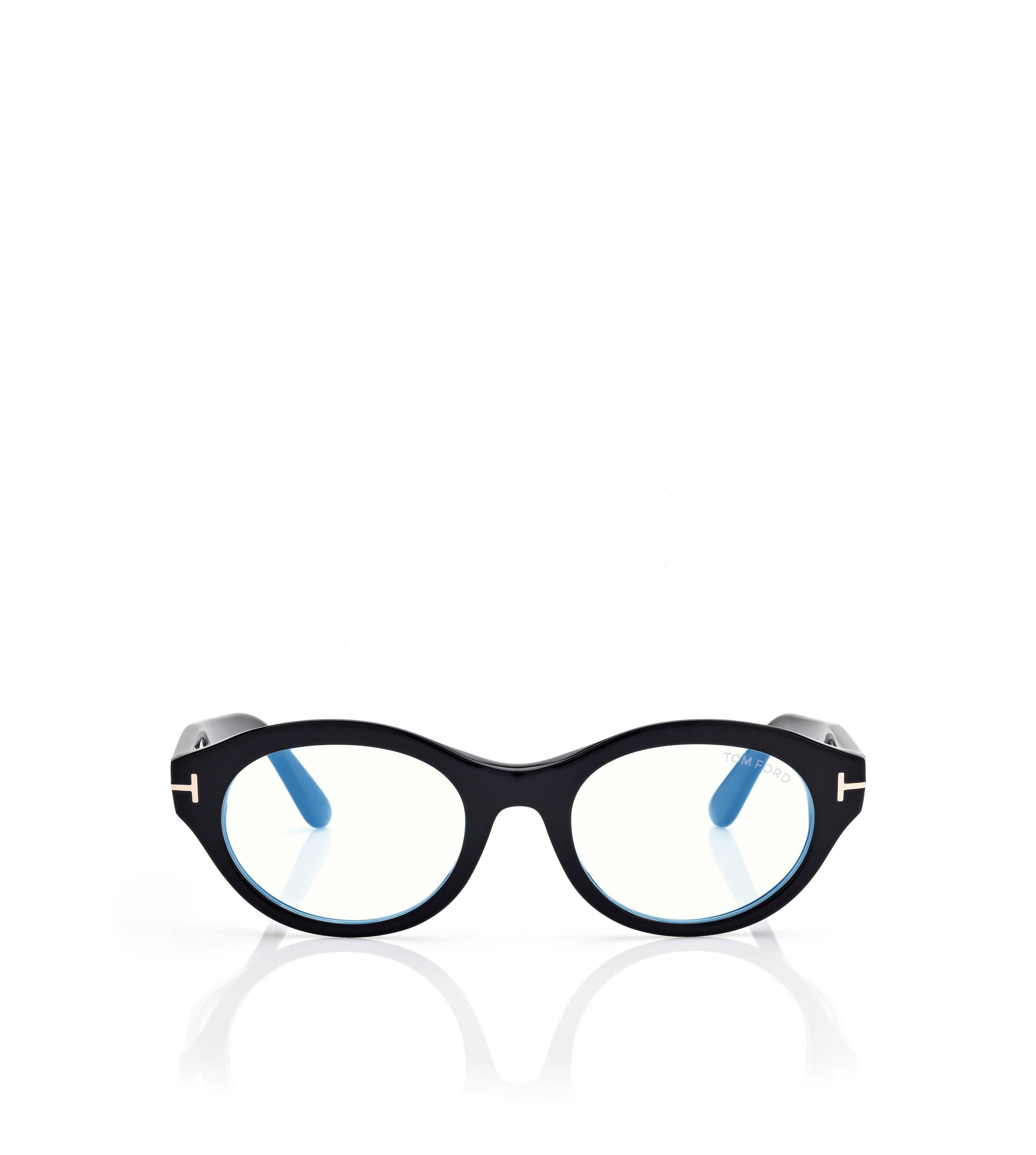 BLUE BLOCK OVAL OPTICALS