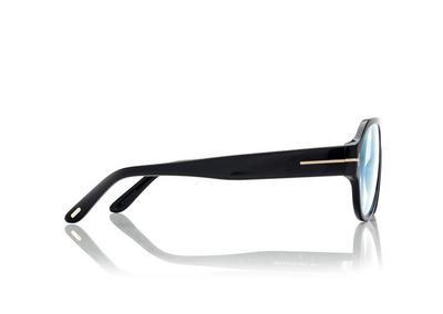 TOM FORD  BLACK BLUE BLOCK PILOT OPTICALS