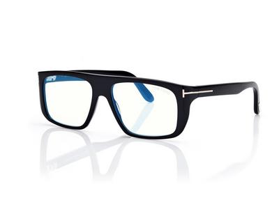 TOM FORD  BLACK BLUE BLOCK PILOT OPTICALS
