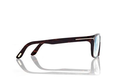 TOM FORD  DARK HAVANA BLUE BLOCK PILOT OPTICALS
