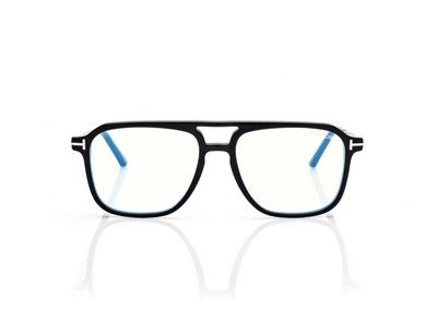 TOM FORD  BLACK BLUE BLOCK NAVIGATOR OPTICALS