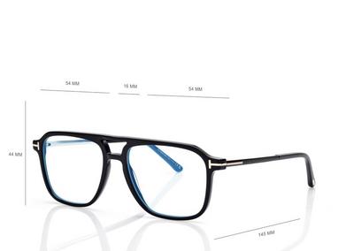 TOM FORD  BLACK BLUE BLOCK NAVIGATOR OPTICALS
