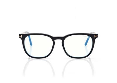 TOM FORD  BLACK BLUE BLOCK SQUARE OPTICALS