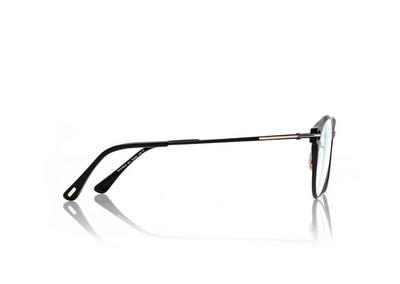 TOM FORD  BLACK BLUE BLOCK ROUND OPTICALS