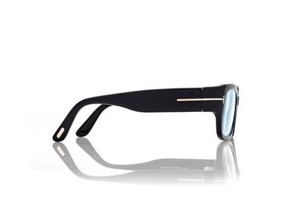 TOM FORD  BLACK BLUE BLOCK RECTANGULAR OPTICALS