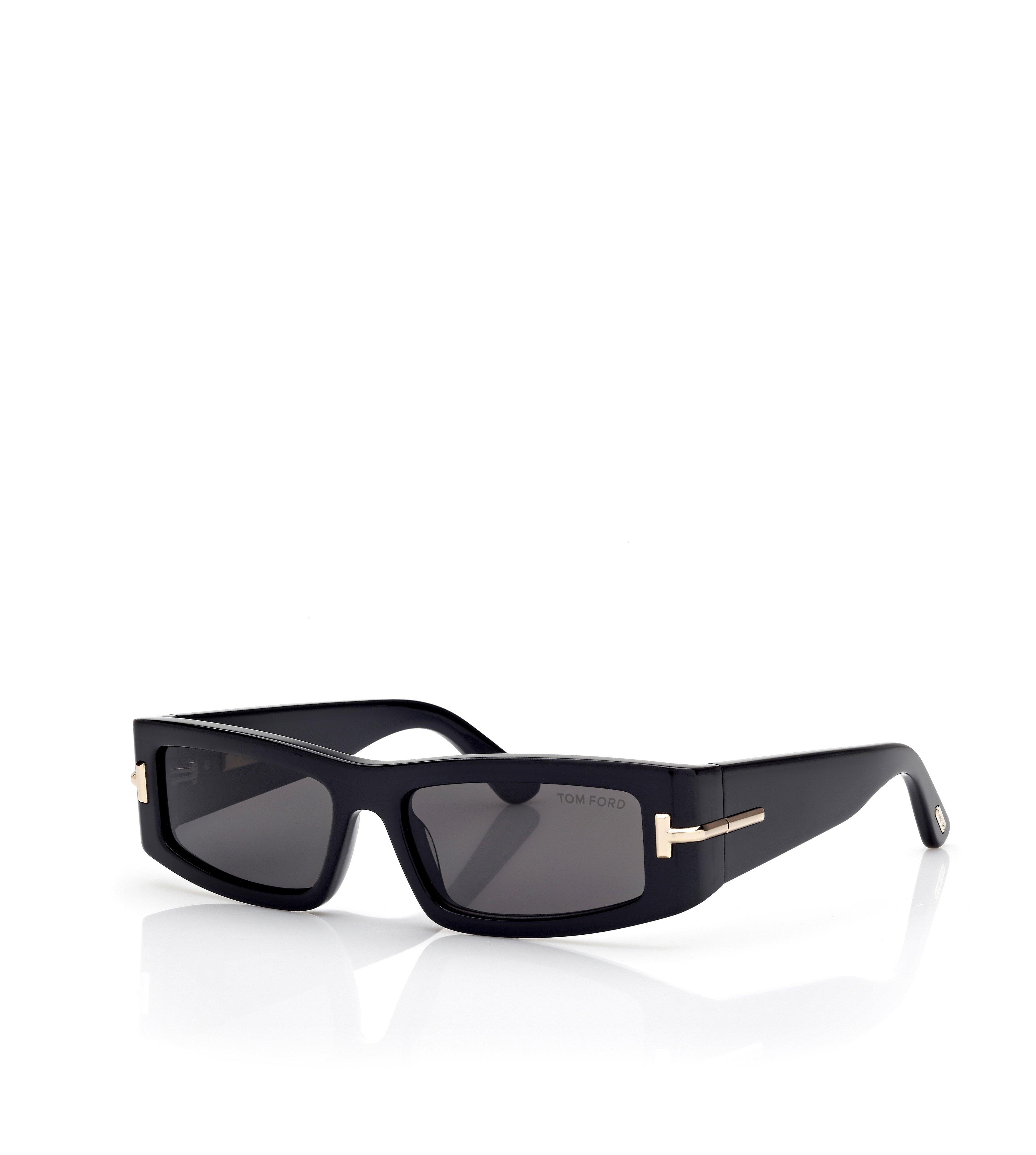 ICON RECTANGULAR ACETATE SUNGLASSES