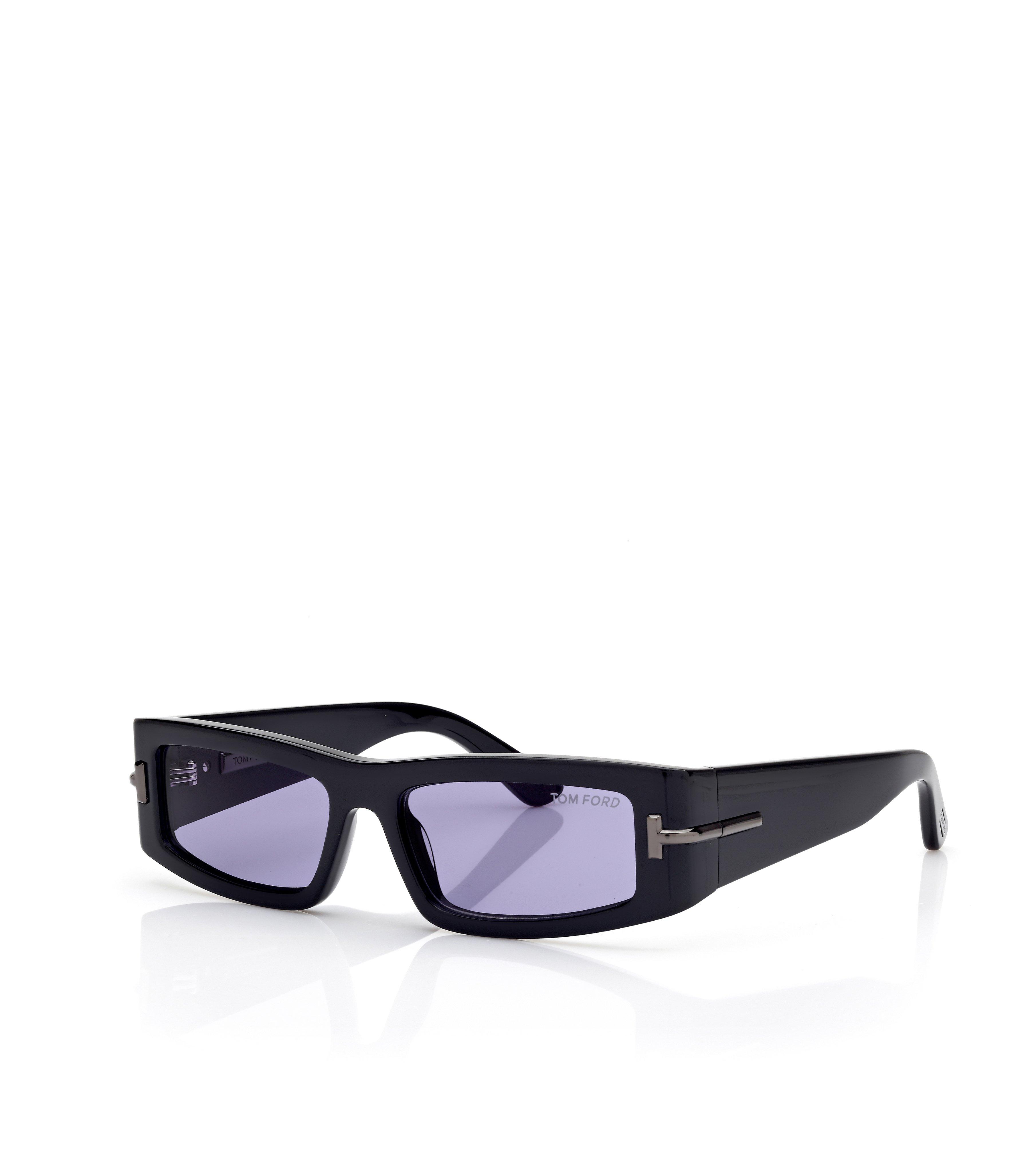 ICON RECTANGULAR ACETATE SUNGLASSES