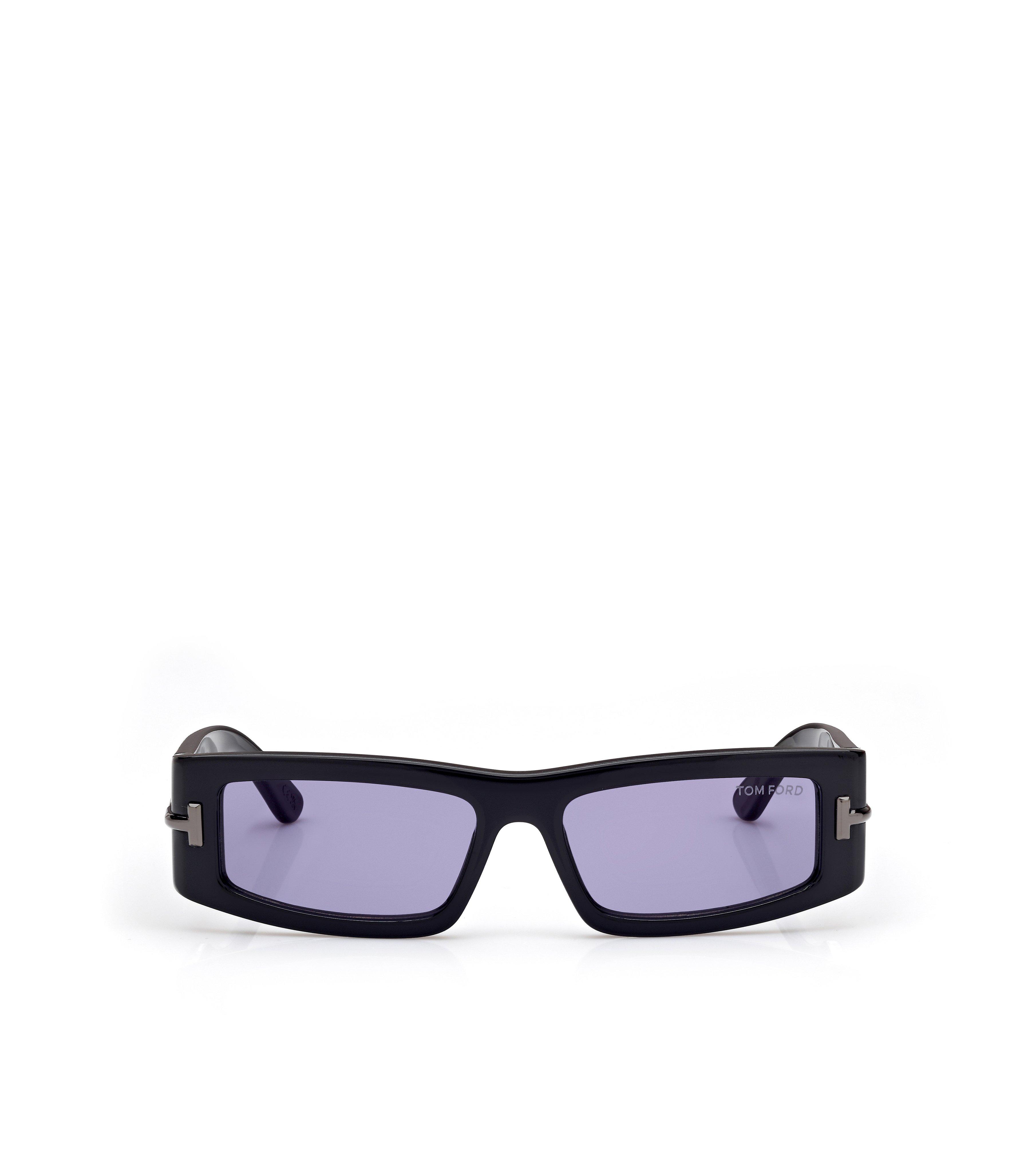 ICON RECTANGULAR ACETATE SUNGLASSES