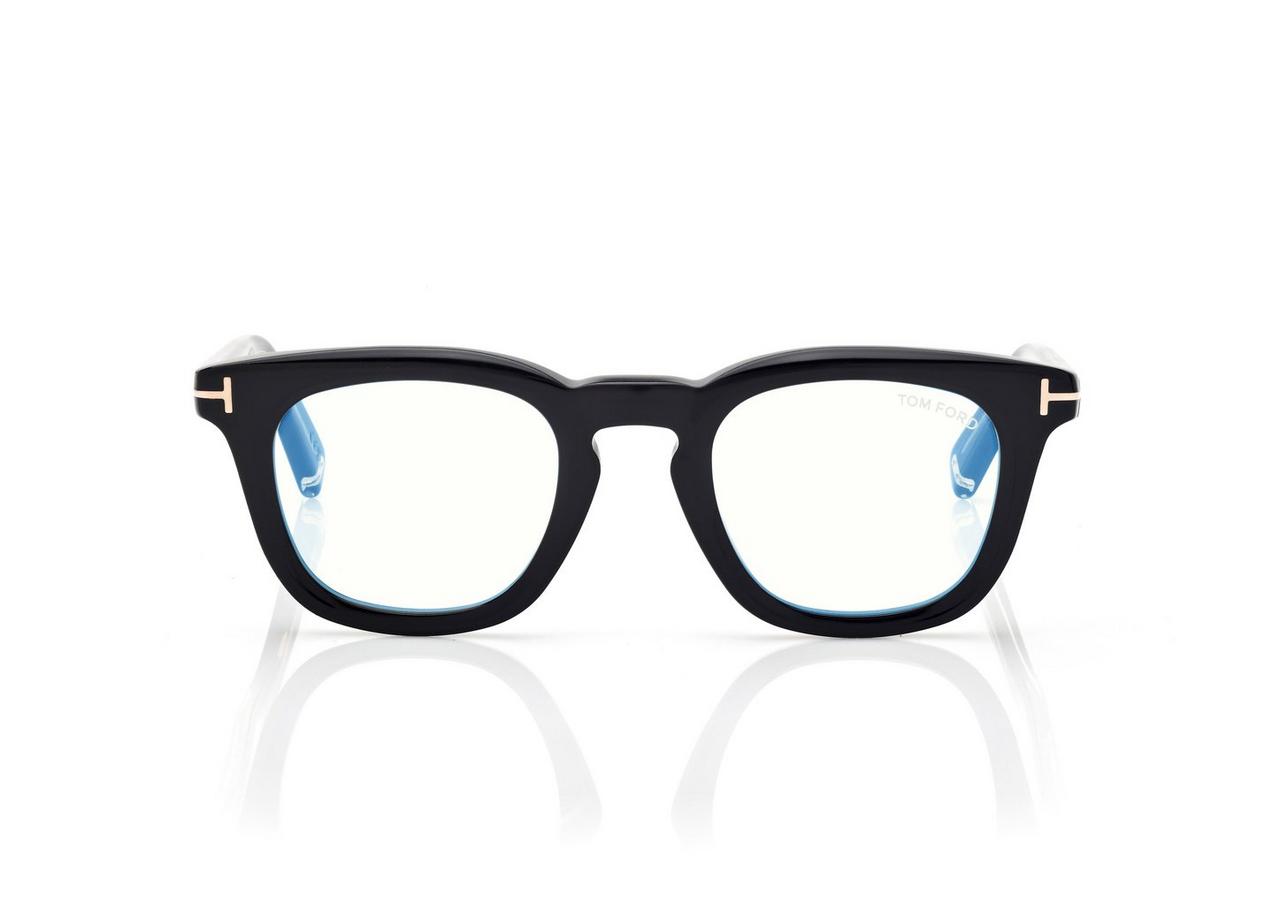 TOM FORD  BLACK ICON SQUARE SUNGLASSES