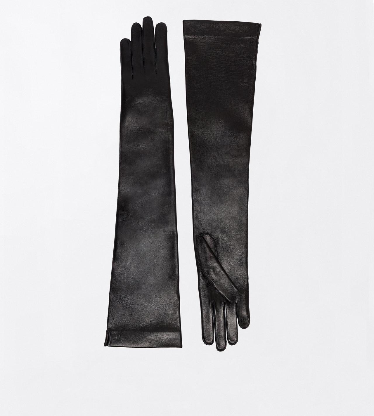 TOM FORD LEATHER BLACK SOFT NAPPA LEATHER OPERA GLOVES