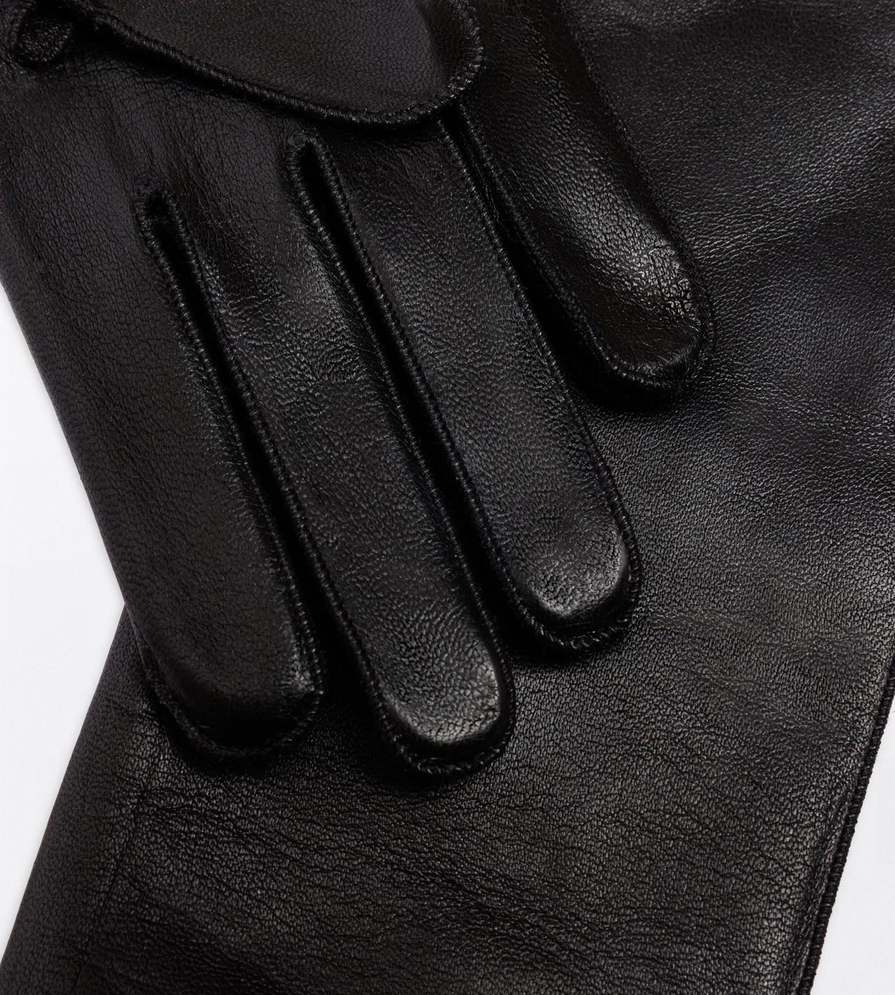 TOM FORD LEATHER BLACK SOFT NAPPA LEATHER OPERA GLOVES