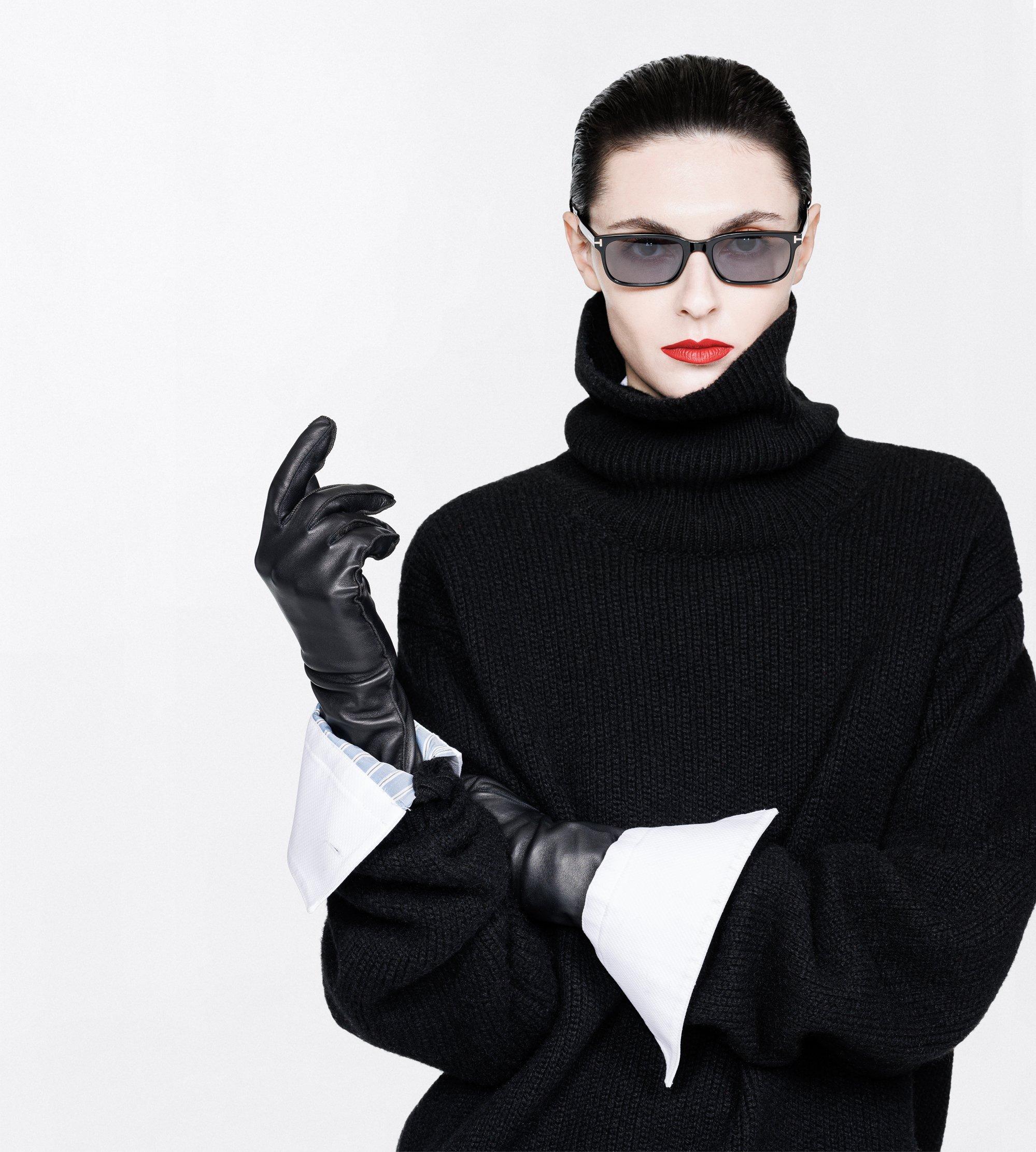 SOFT NAPPA LEATHER LONG GLOVES