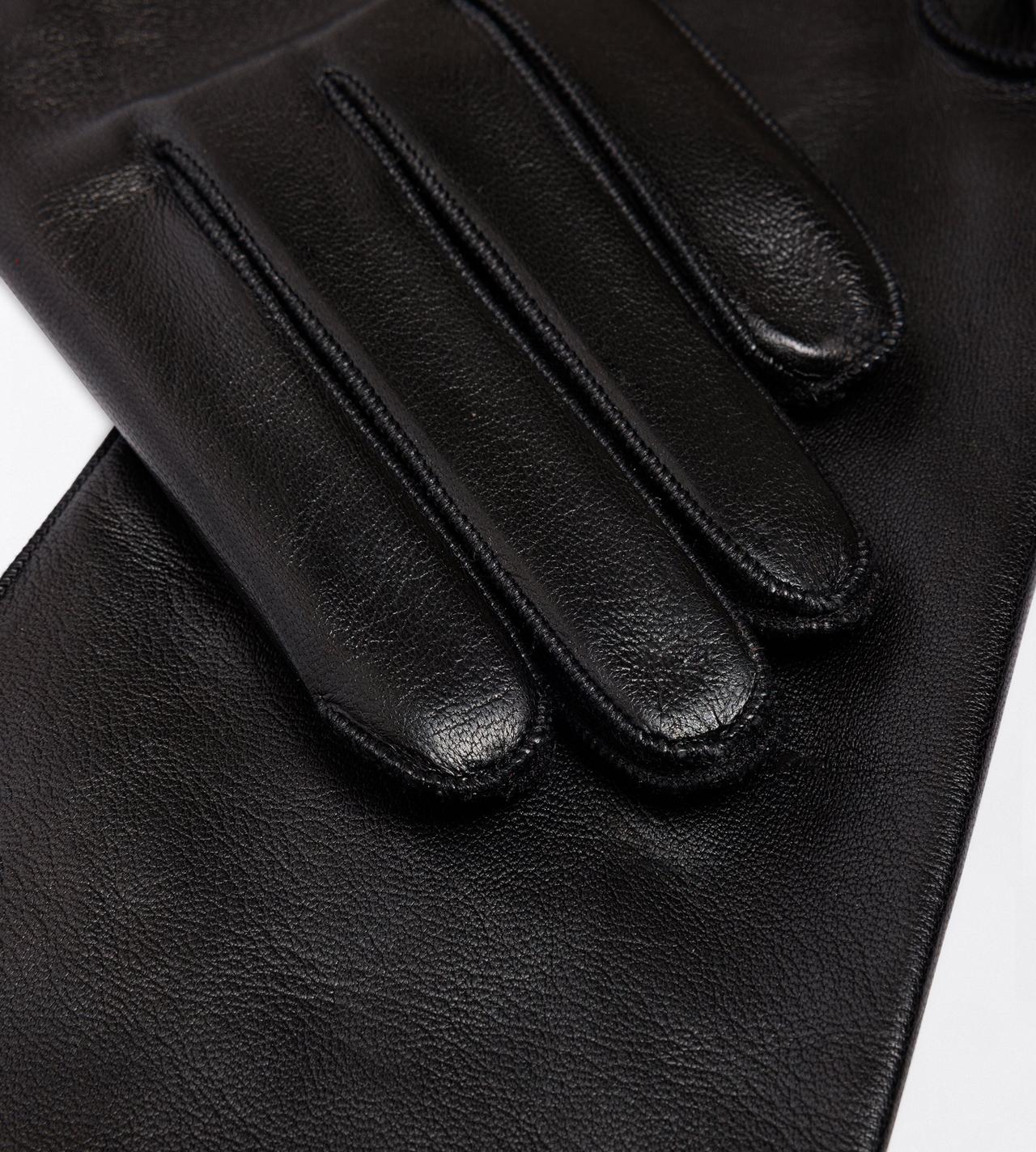 TOM FORD LEATHER BLACK SOFT NAPPA LEATHER LONG GLOVES