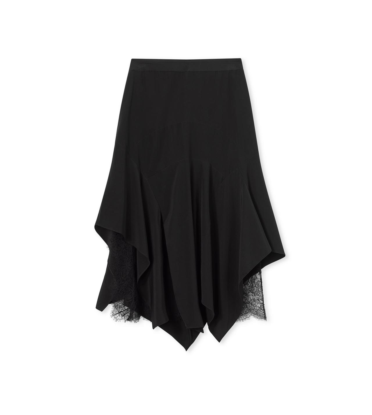 Silk handkerchief outlet skirt