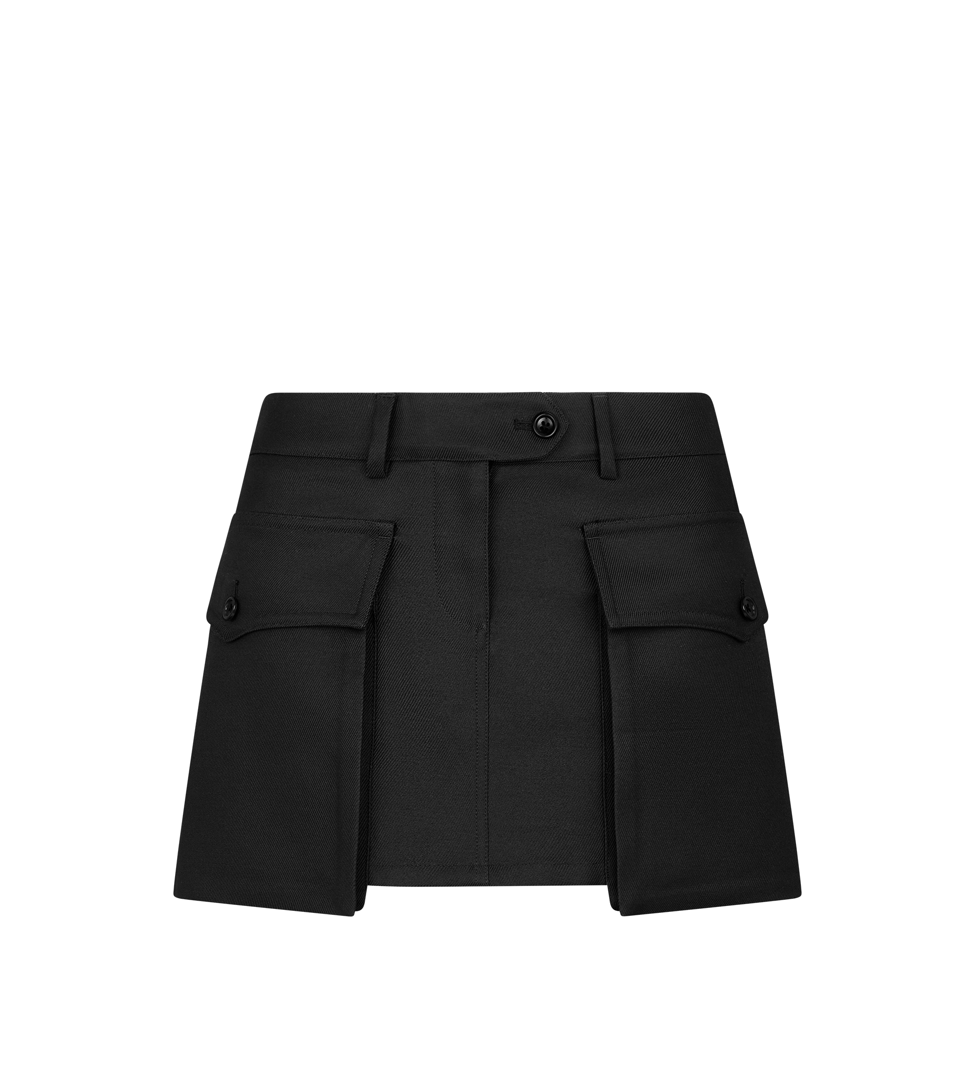 MINI SKIRT WITH LARGE PATCH POCKETS