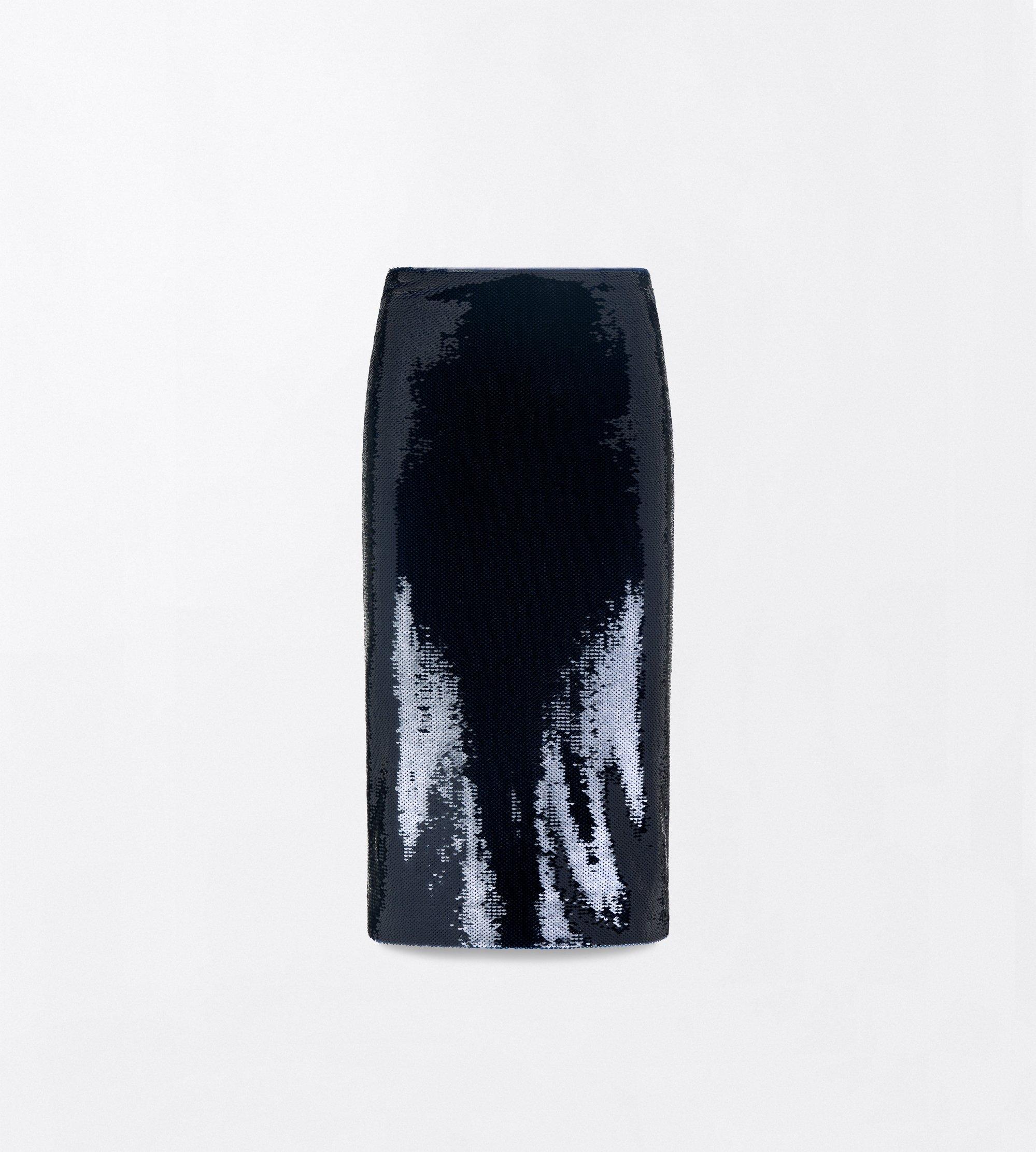 TULLE SKIRT WITH PAILLETTES EMBROIDERY