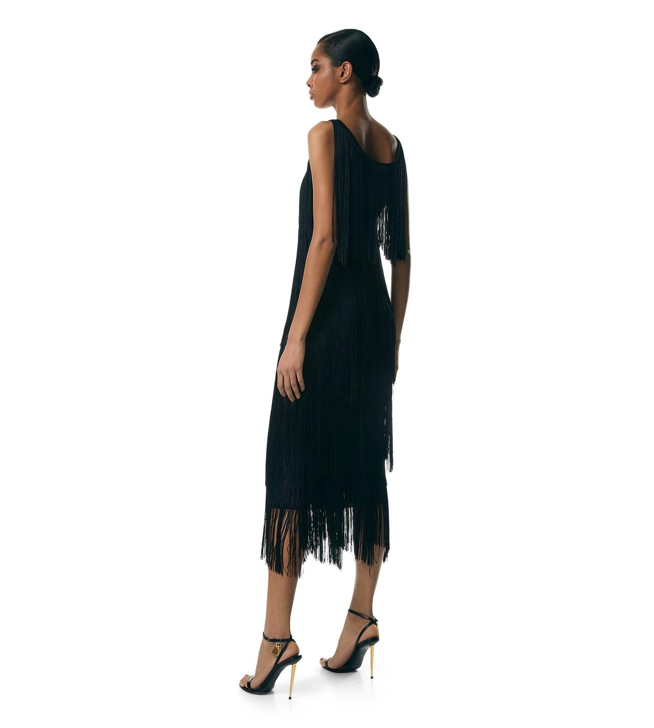 Fringe knee skirt store