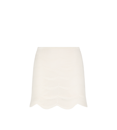 スカート [TOM FORD] Crochet mini skirt TOM FORD Croc-effect leather skirt | NET-A-PORTER