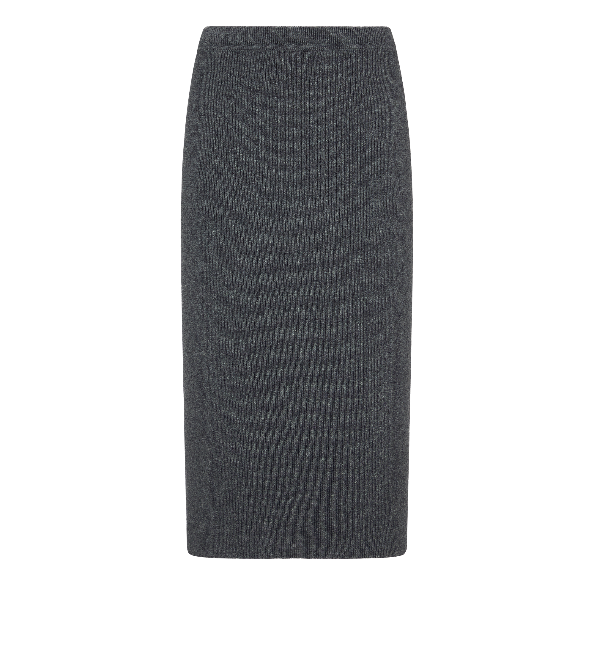 BELOW THE KNEE CASHMERE COTTON SKIRT