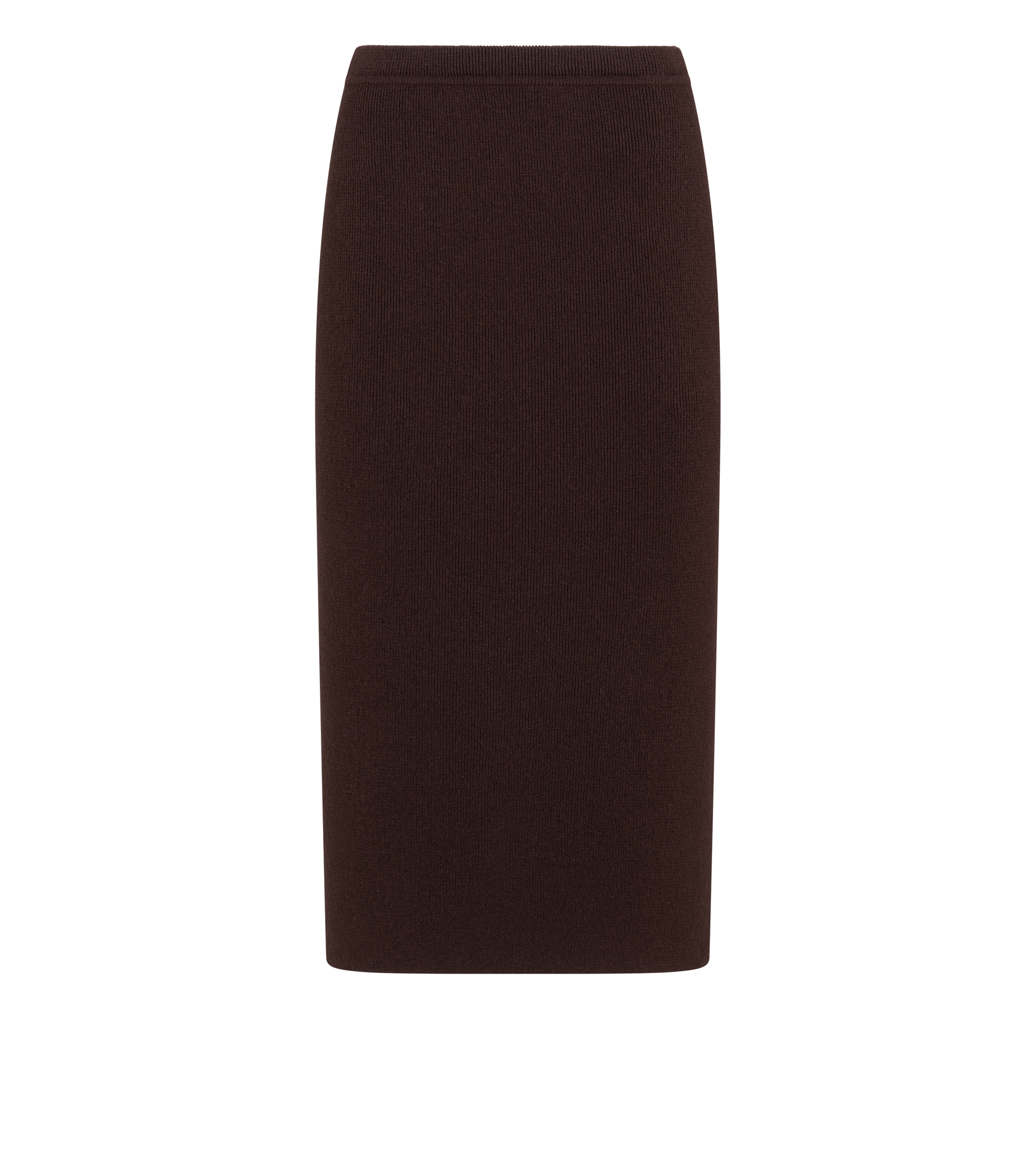 BELOW THE KNEE CASHMERE COTTON SKIRT