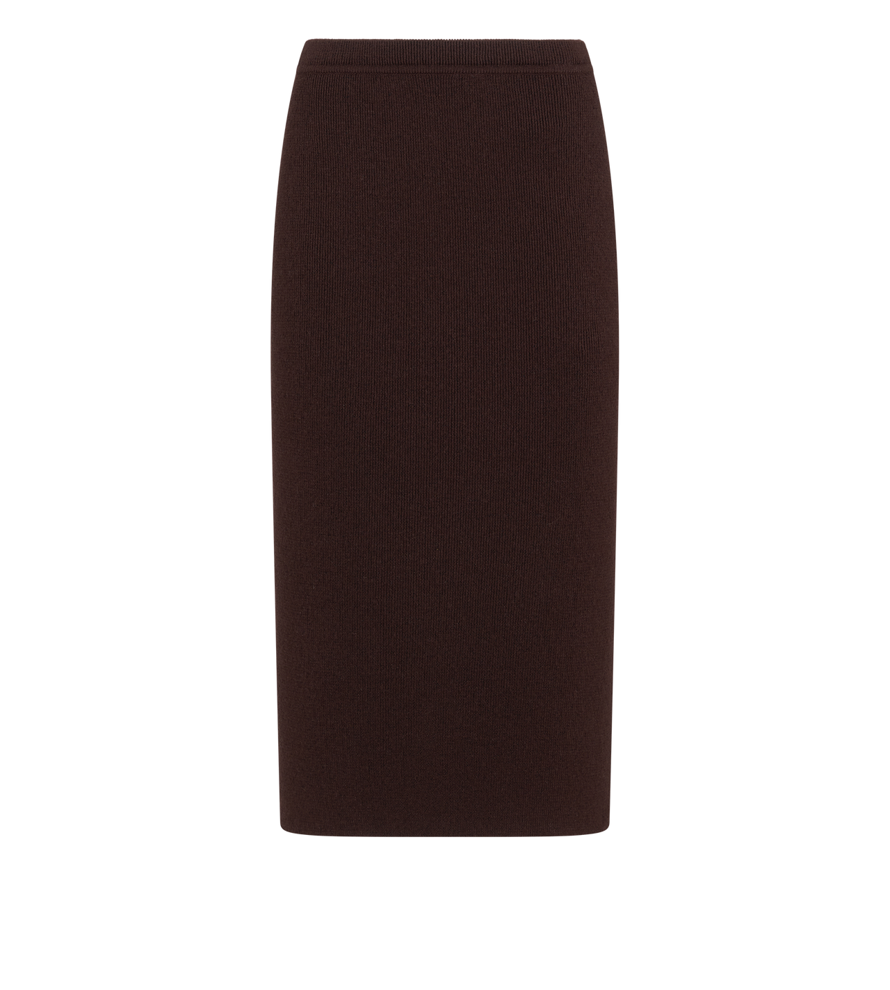 BELOW THE KNEE CASHMERE COTTON SKIRT image number 0