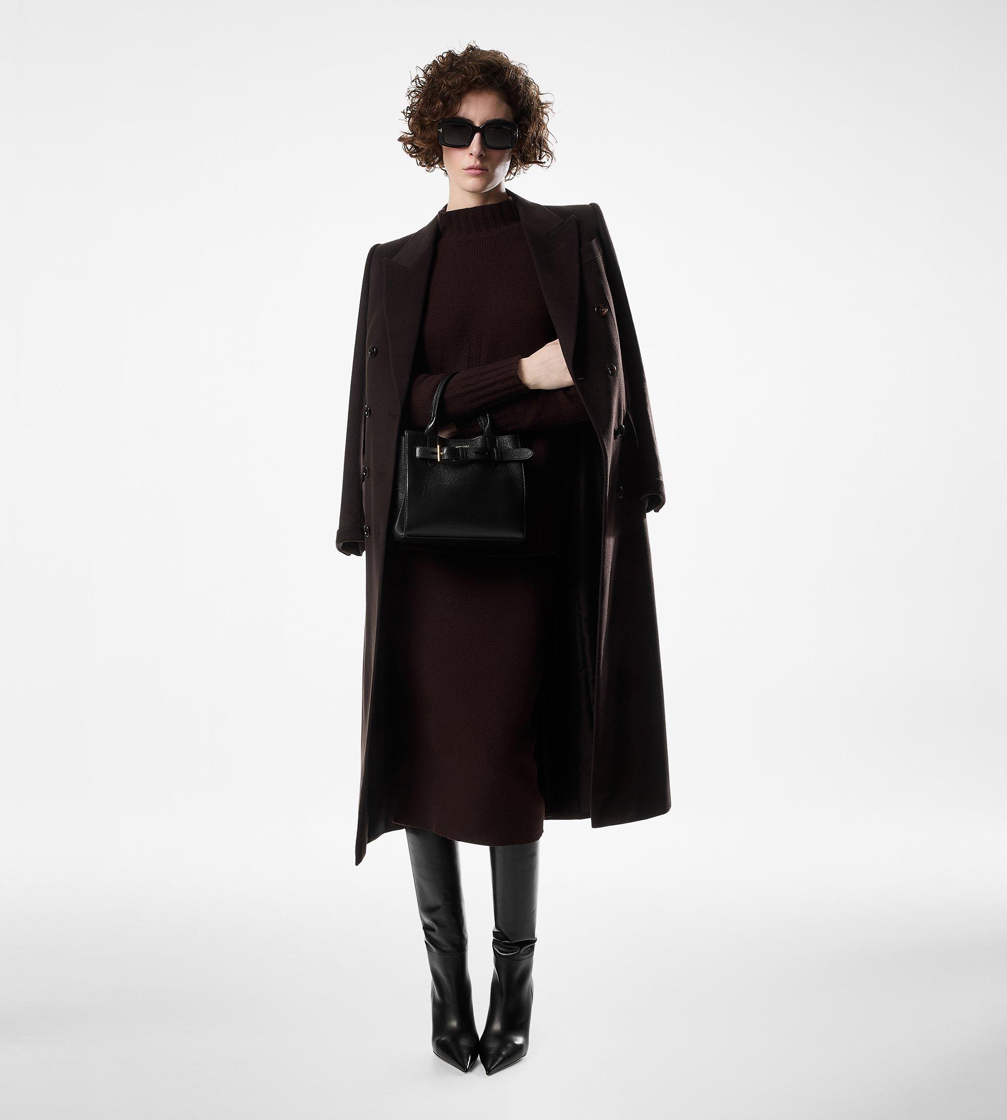 BELOW THE KNEE CASHMERE COTTON SKIRT
