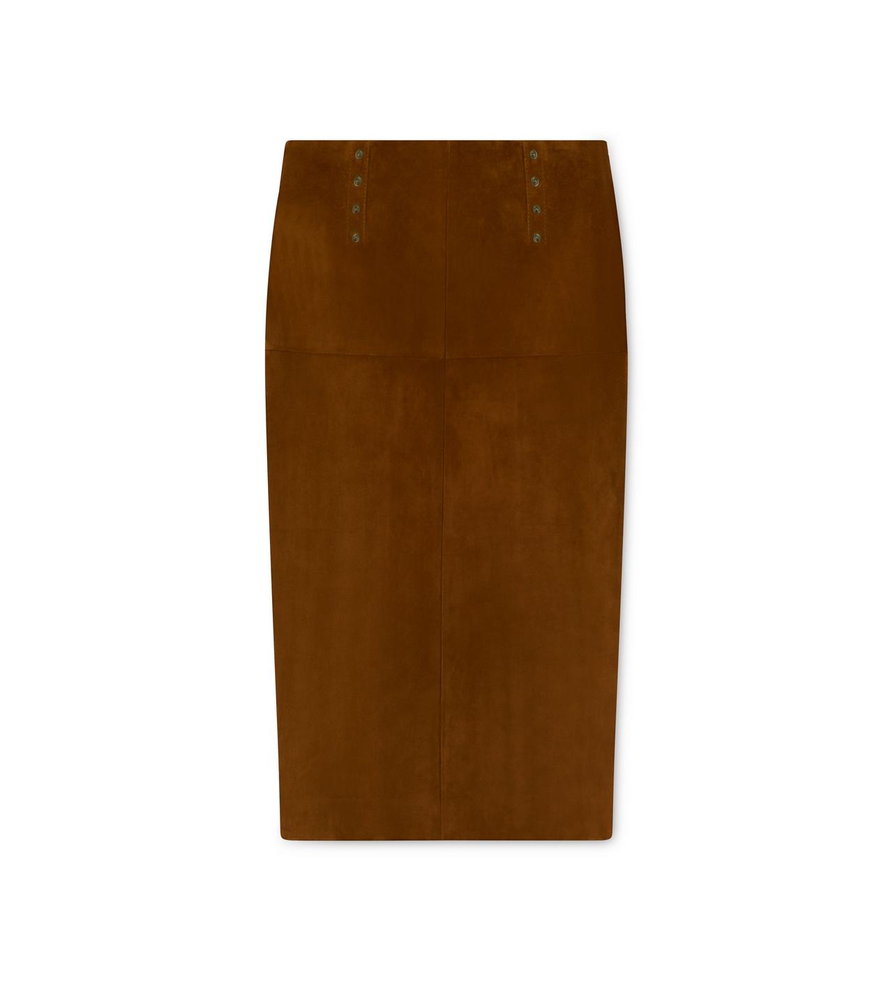 Light brown hotsell suede skirt