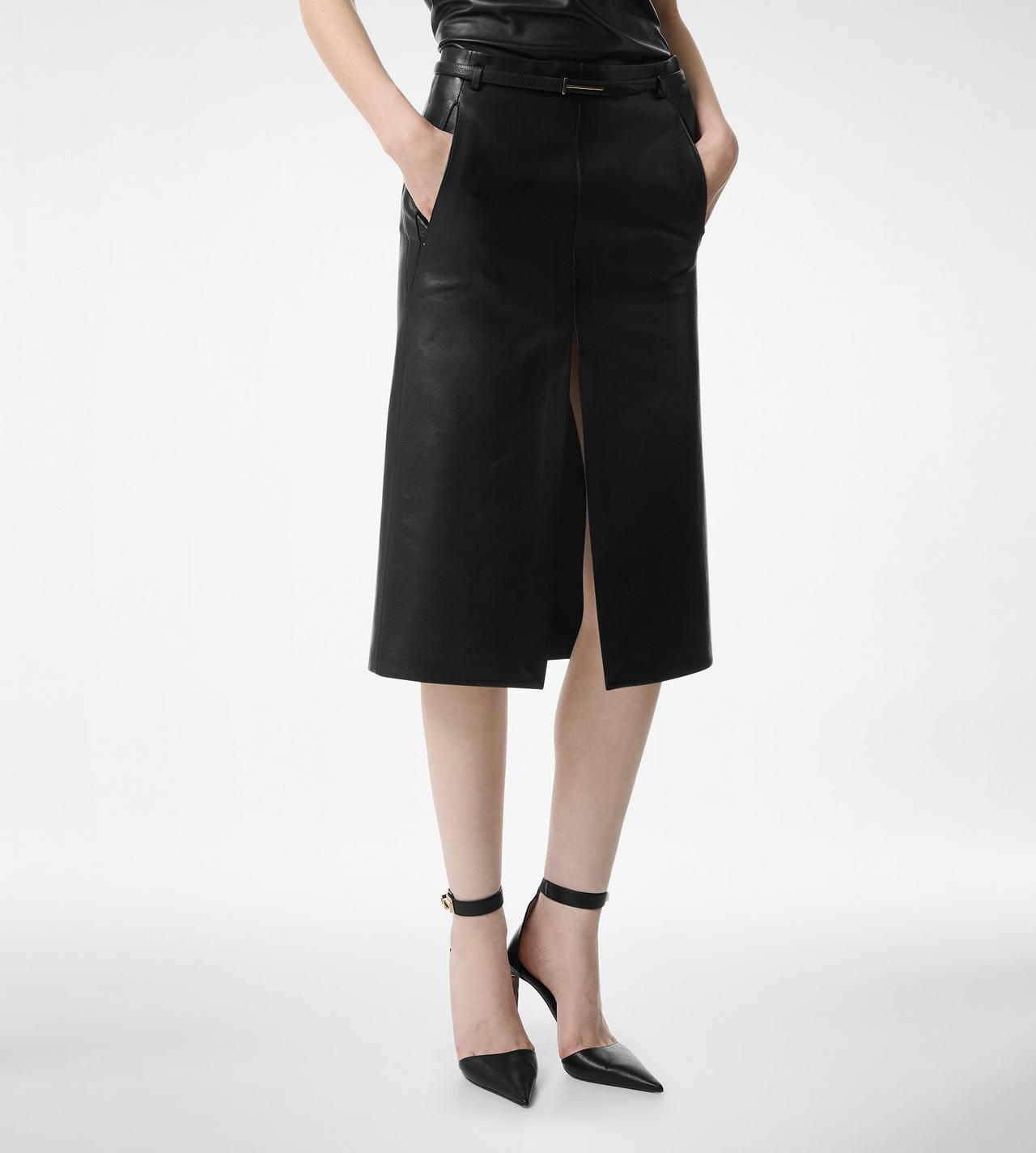 NAPPA LEATHER LUX SKIRT image number 3