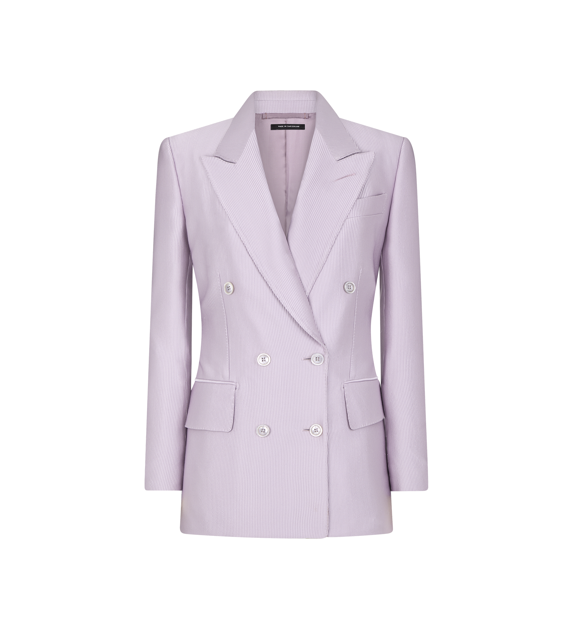 CANNETE SILK BLEND "WALLIS" DOUBLE BREASTED JACKET