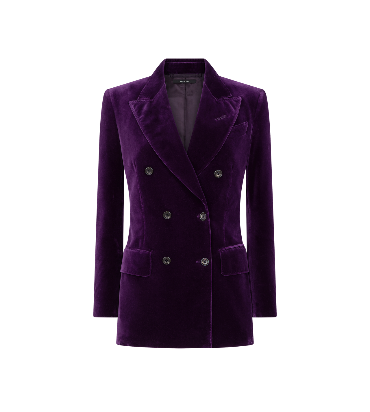 【関税＆送料込み】Tom Ford Wallis Double-Breasted Jacket C SILK AND WOOL TWILL 