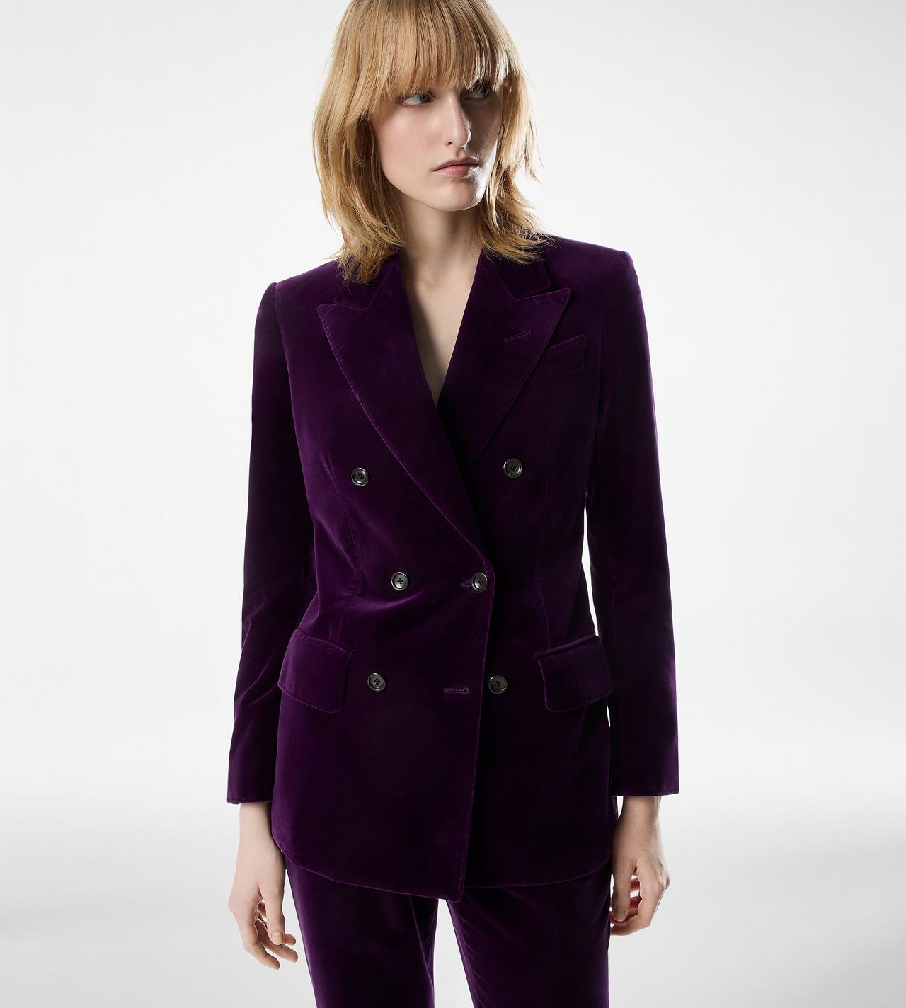 【関税&送料込】Tom Ford Double-Breasted Jacket Wallis SILK AND WOOL TWILL 