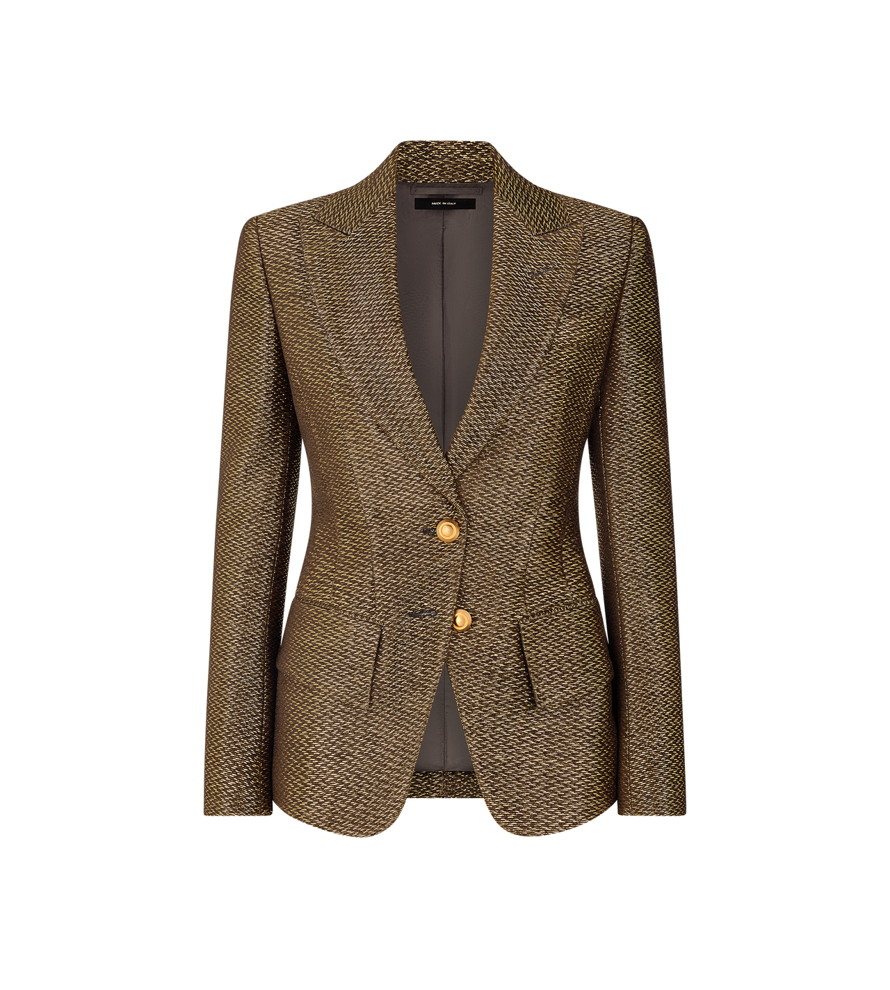 BOUCLE' "THE JACQUETTA" SINGLE BREASTED JACKET image number 0