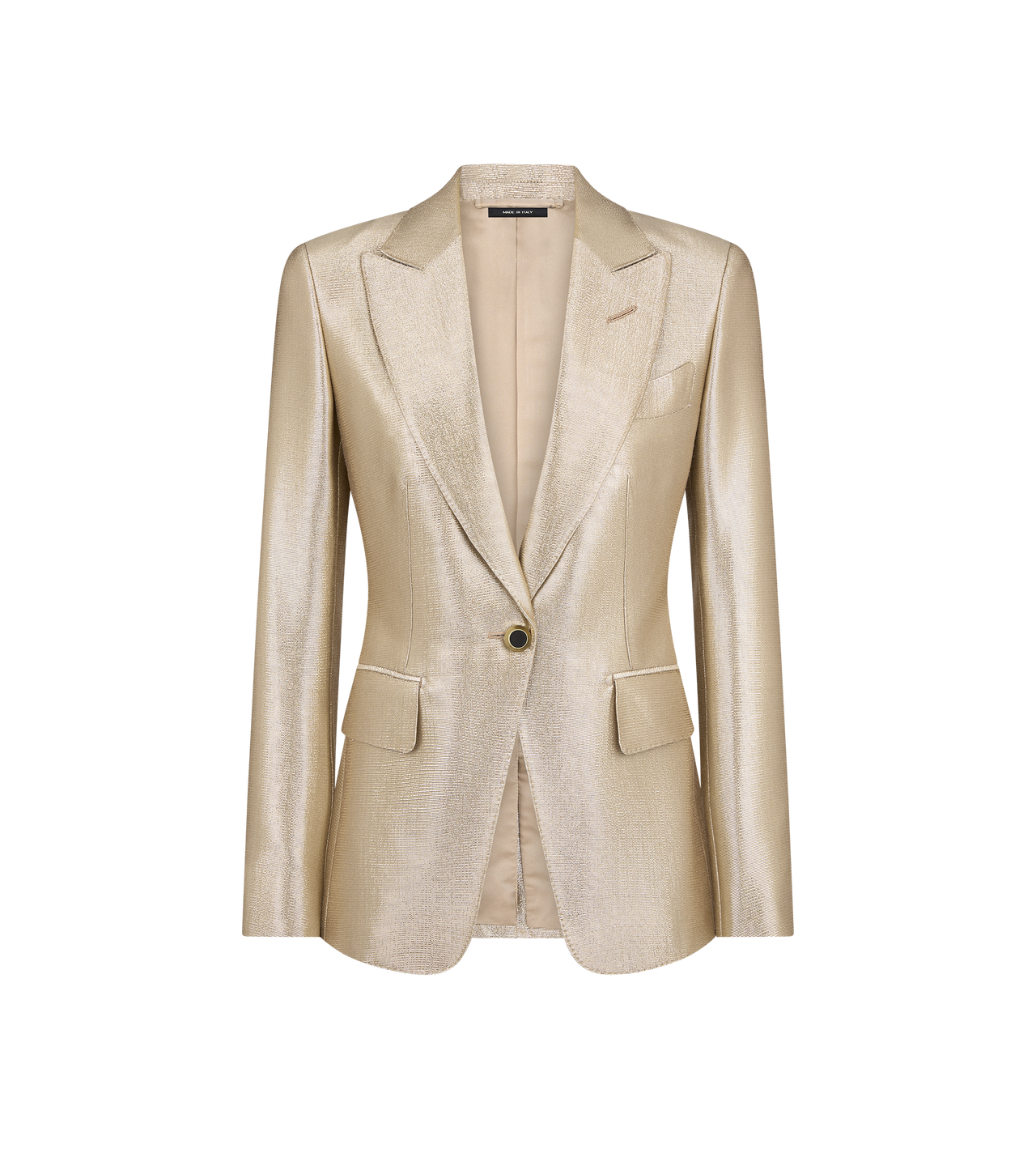 SINGLE BREASTED PEAK LAPEL JACKET image number 0