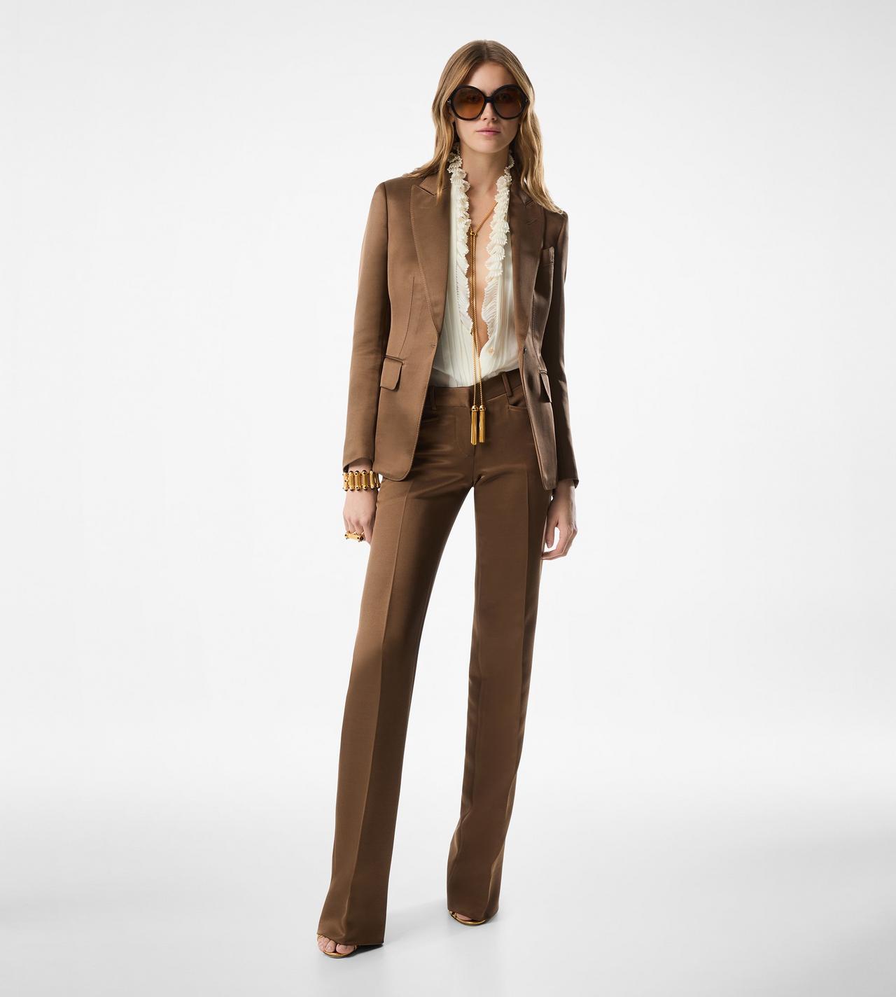 SINGLE BREASTED PEAK LAPEL JACKET image number 1