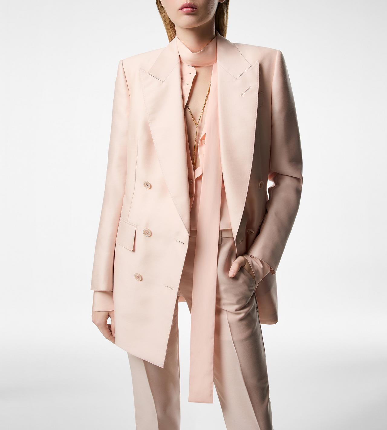 DOUBLE BREASTED PEAK LAPEL JACKET image number 1