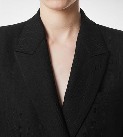 SHARP HERRINGBONE DOUBLE BREASTED JACKET image number 1