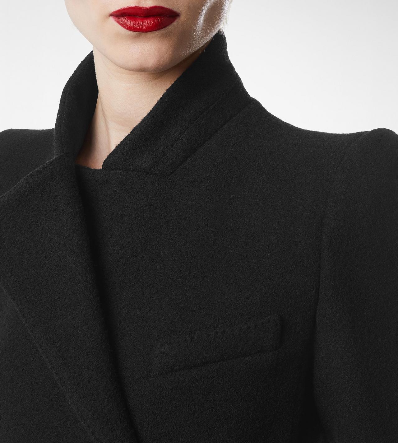 COMPACT STRETCH BOUCLE' WRAP JACKET image number 1