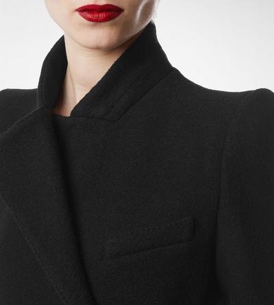 COMPACT STRETCH BOUCLE' WRAP JACKET image number 1