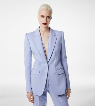 DOUBLE FACE LIGHT WOOL SINGLE BREASTED JACKET image number 2