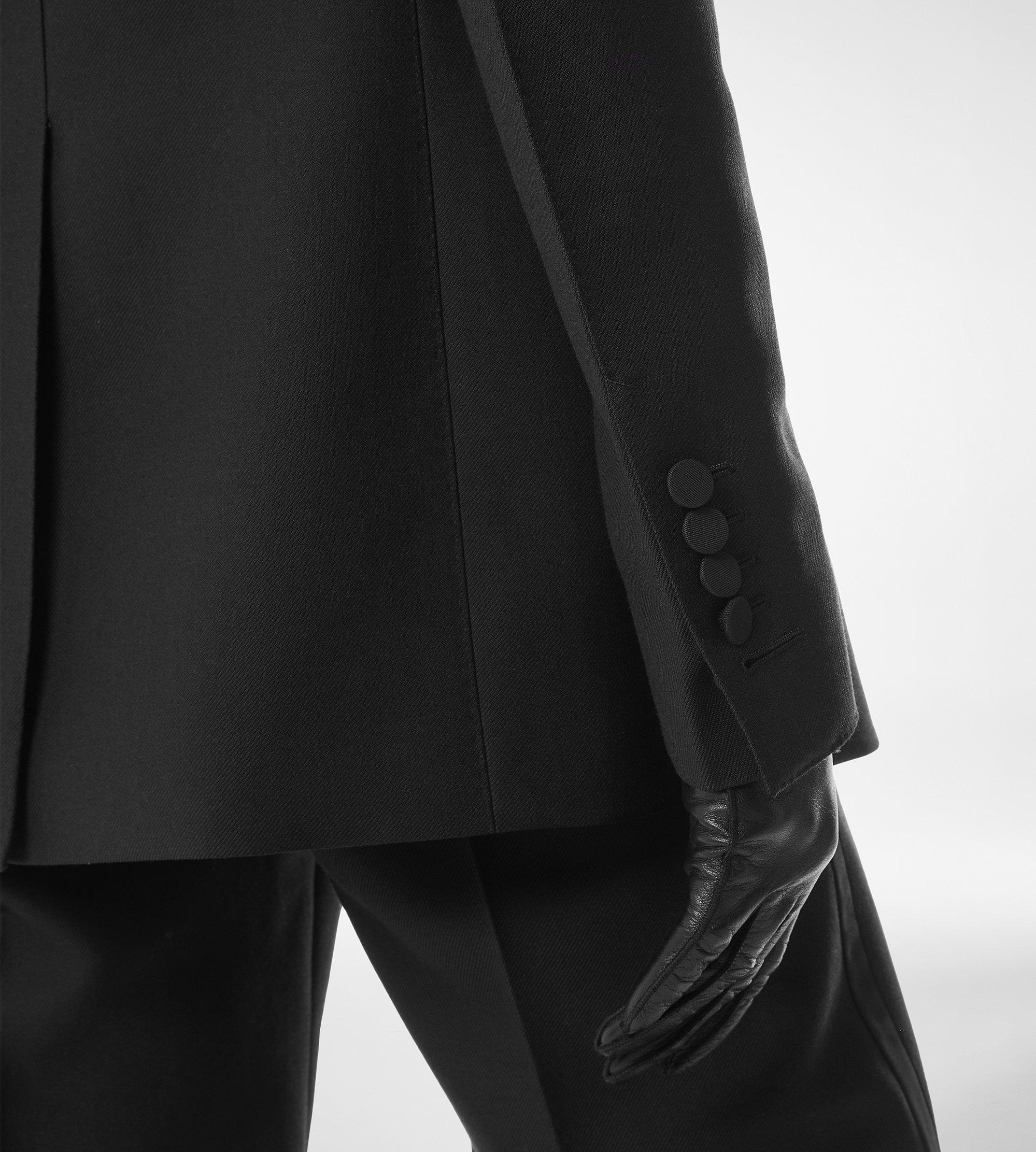 WOOL SILK BLEND SINGLE BREASTED TUXEDO JACKET | TOM FORD Fashion