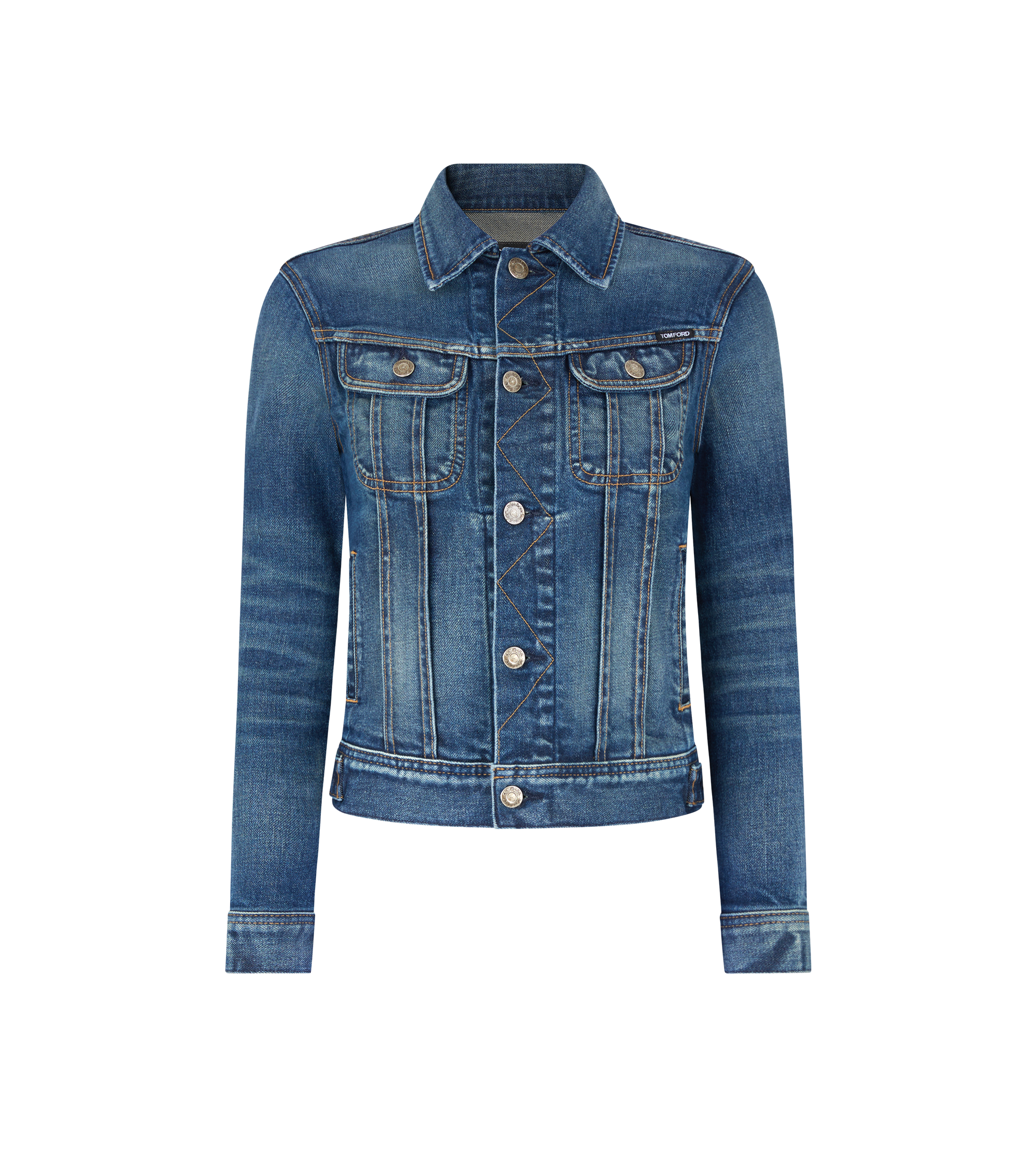 COMFORT STONE WASHED DENIM JACKET
