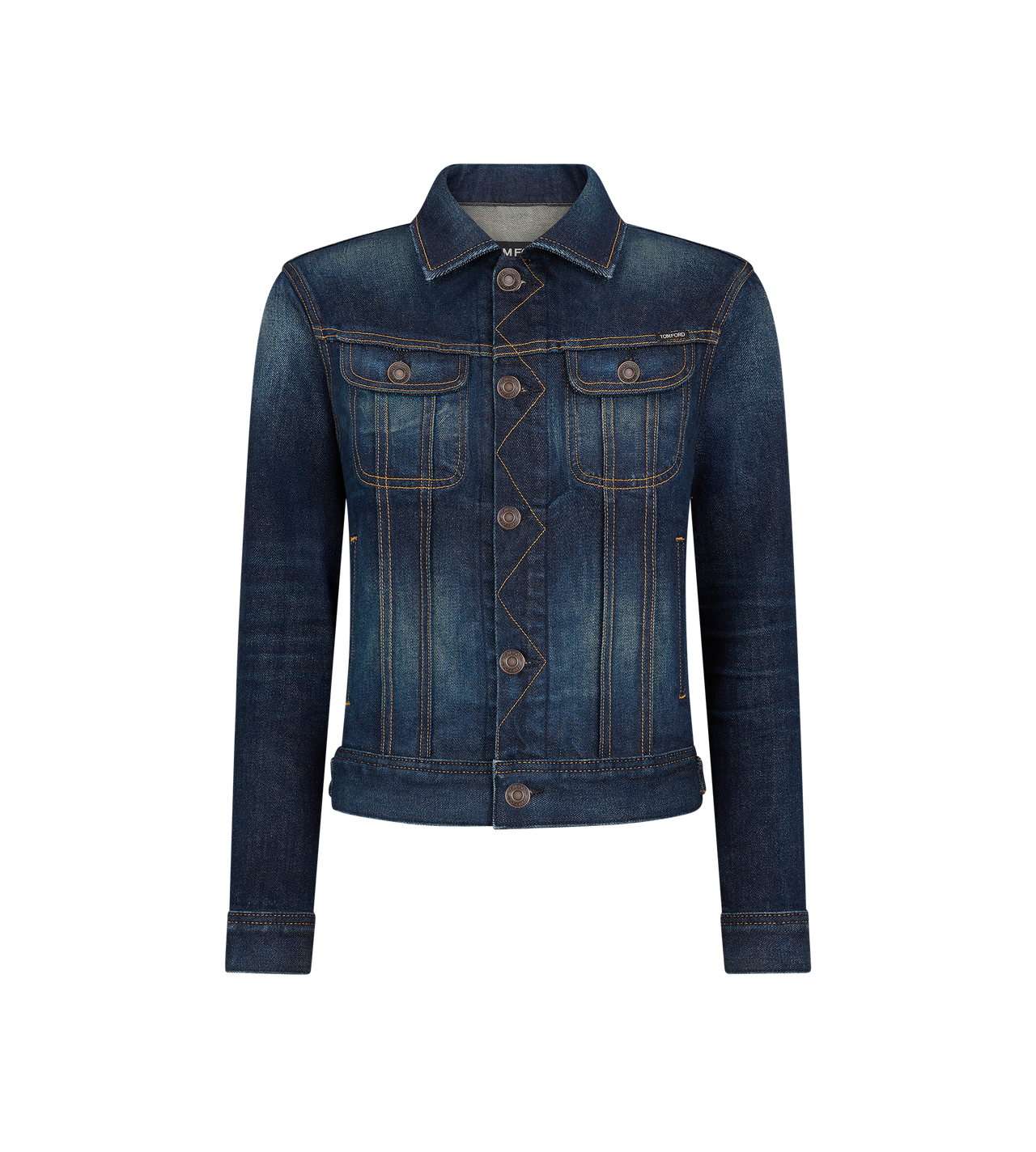 JAPANESE STONEWASHED COMFORT DENIM JACKET image number 0