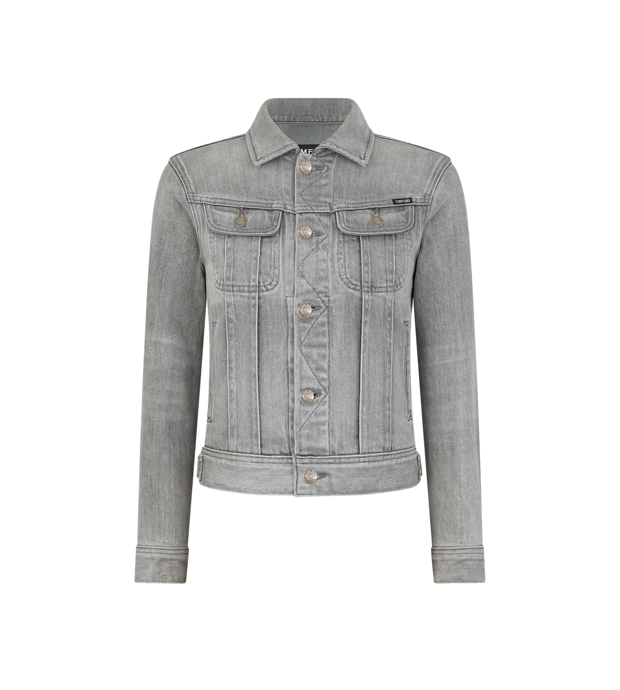 トムフォード Tom Ford Moleskine Denim Jacket TOM FORD Denim Jacket | Black | FARFETCH