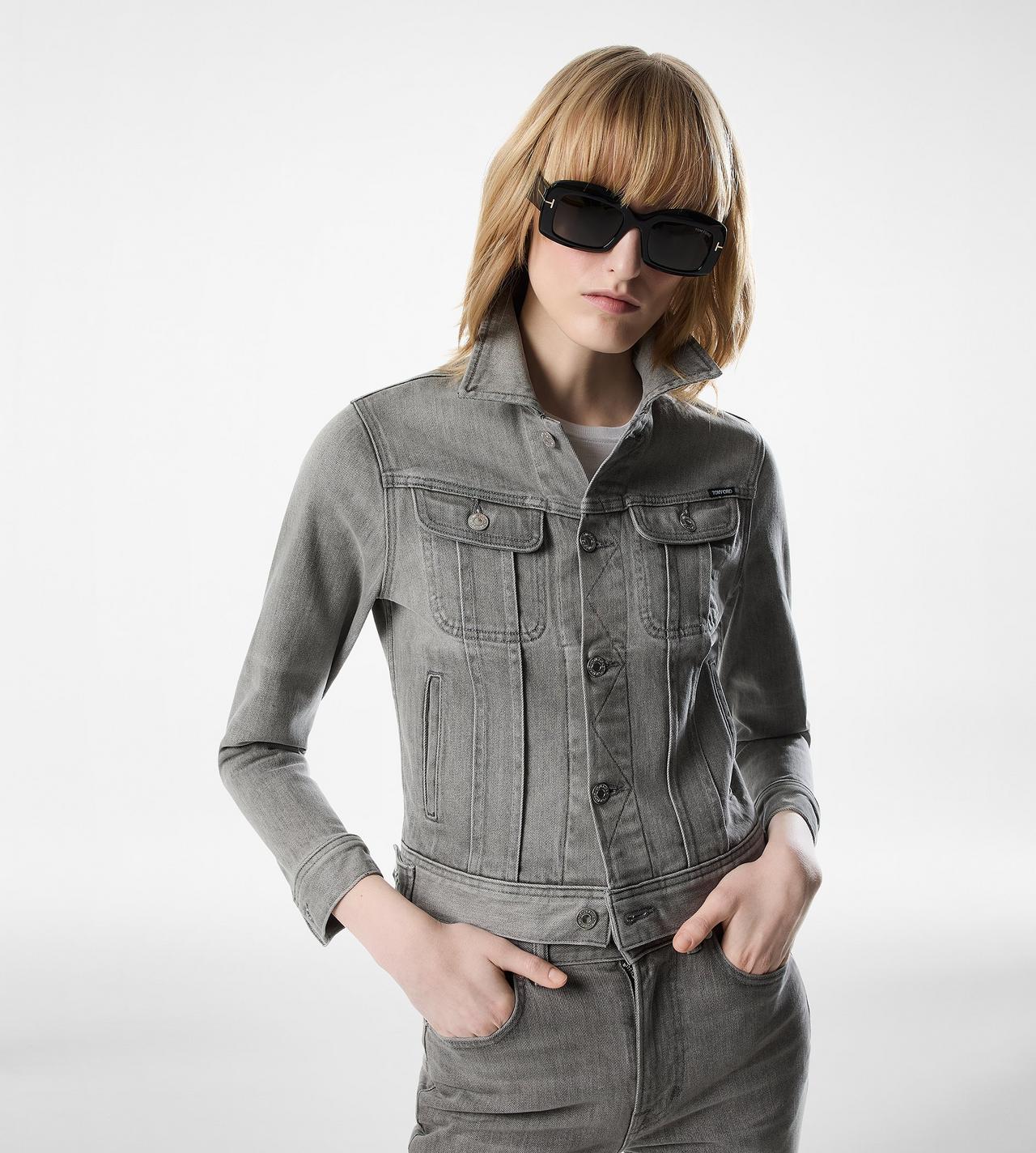 トムフォード Tom Ford Moleskine Denim Jacket TOM FORD Men's Denim Shirt Jacket | Neiman Marcus