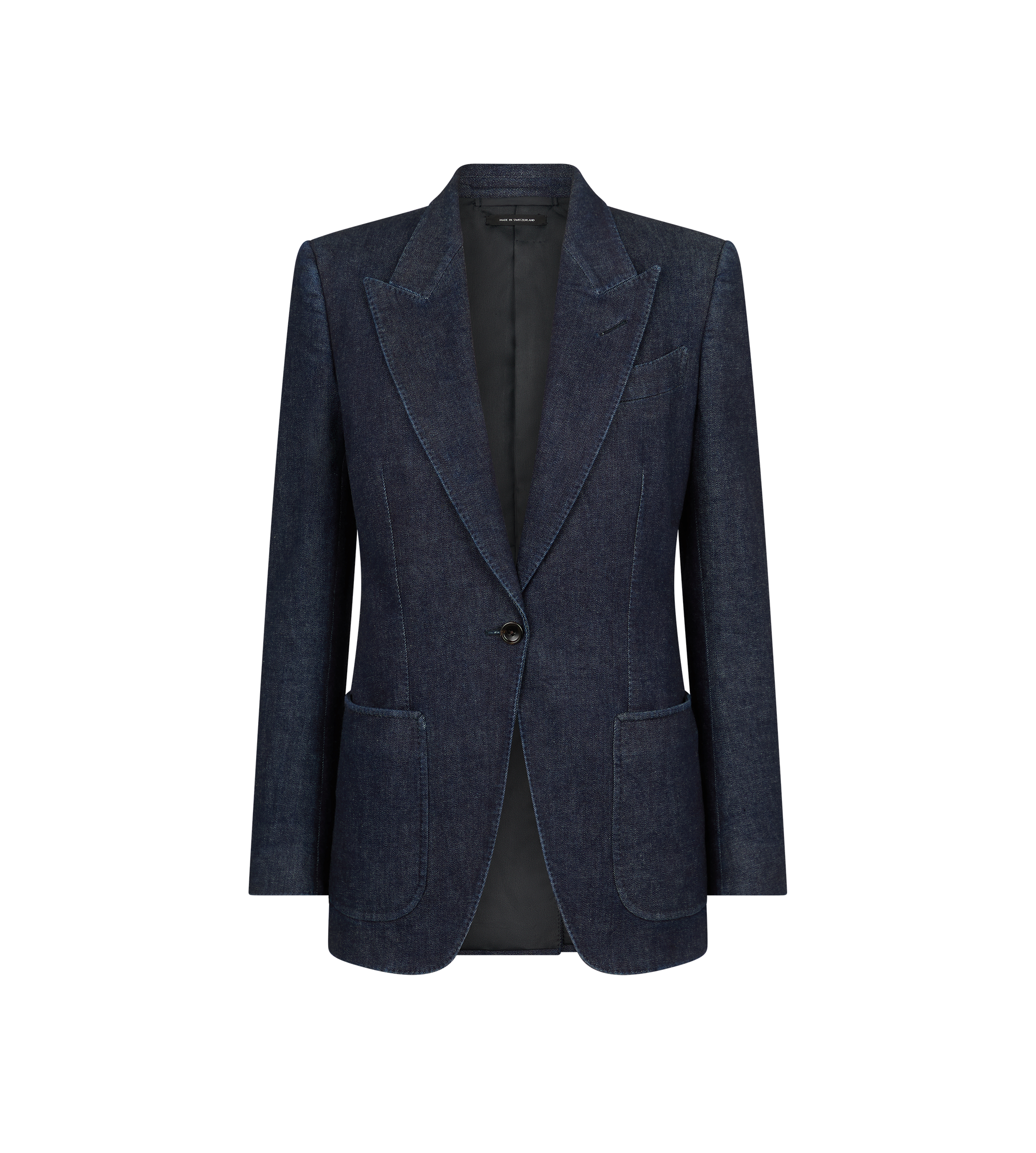 SINGLE BREASTED PEAK LAPEL JACKET