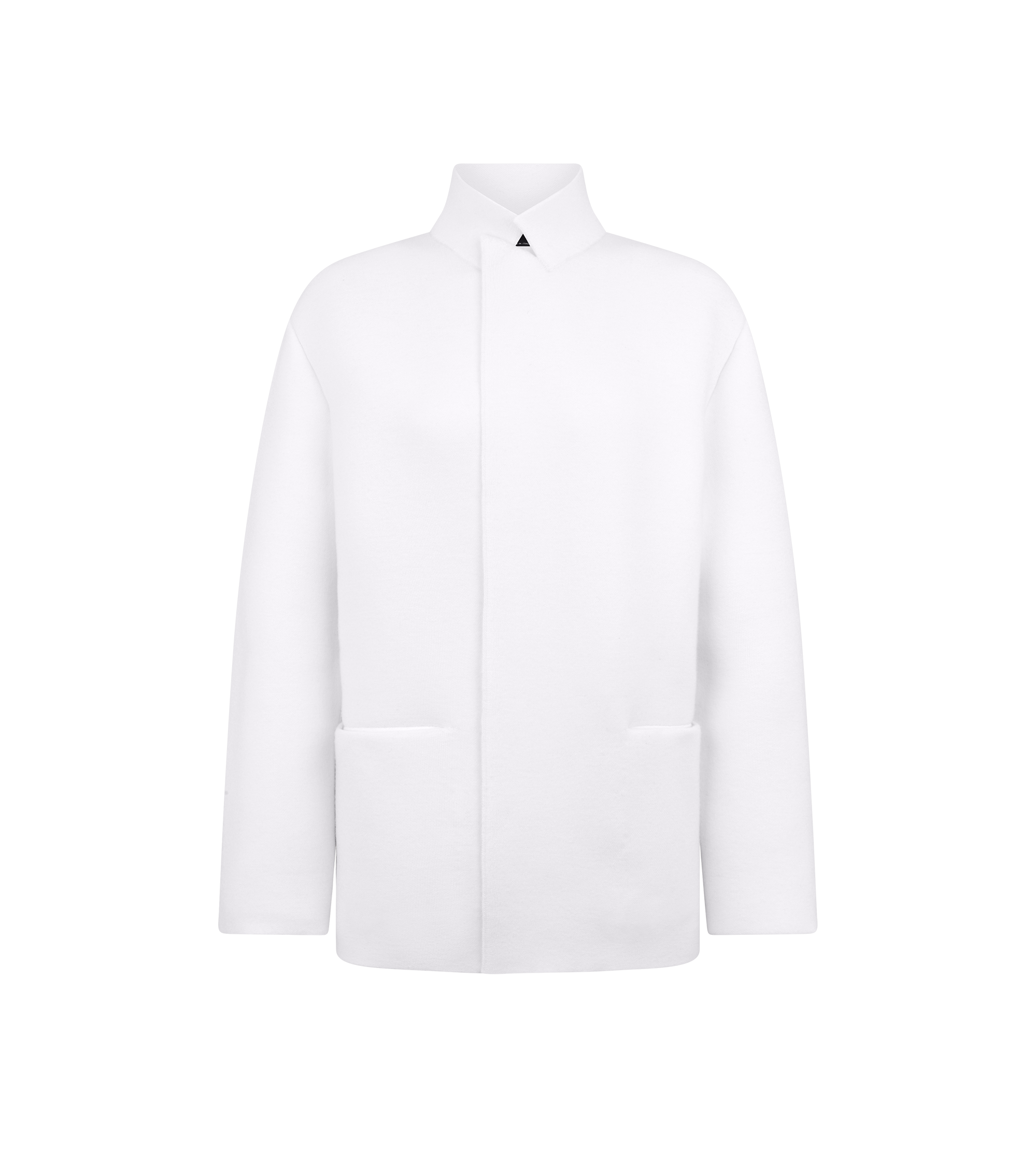 ULTRAFINE SCULPTURAL CASHMERE BLEND DOUBLE BREASTED BLAZER