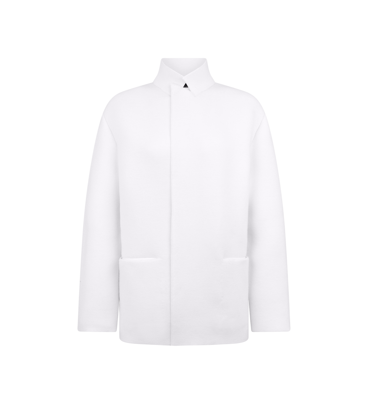 ULTRAFINE SCULPTURAL CASHMERE BLEND DOUBLE BREASTED BLAZER image number 0