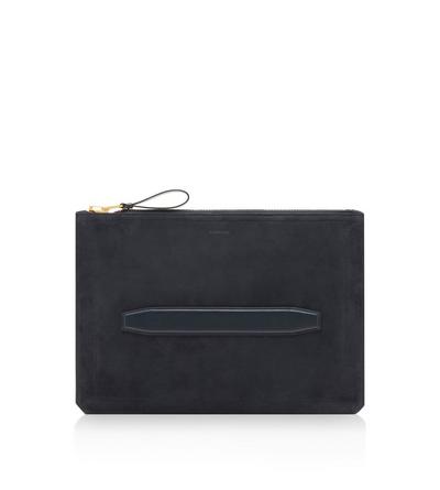 SUEDE BUCKLEY HANDLE PORTFOLIO